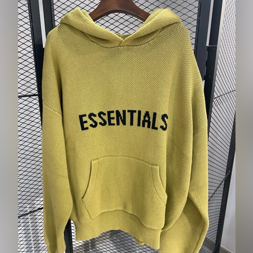 Essentials Yellow Hoodie